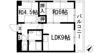 ドルチェK＆Yの物件間取画像